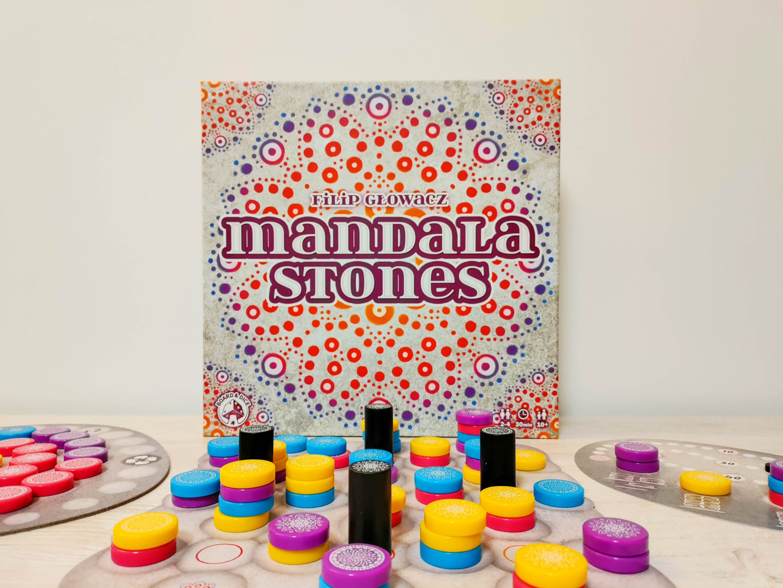 Mandala Stones - Journal Entry #28 - Board Games Journal